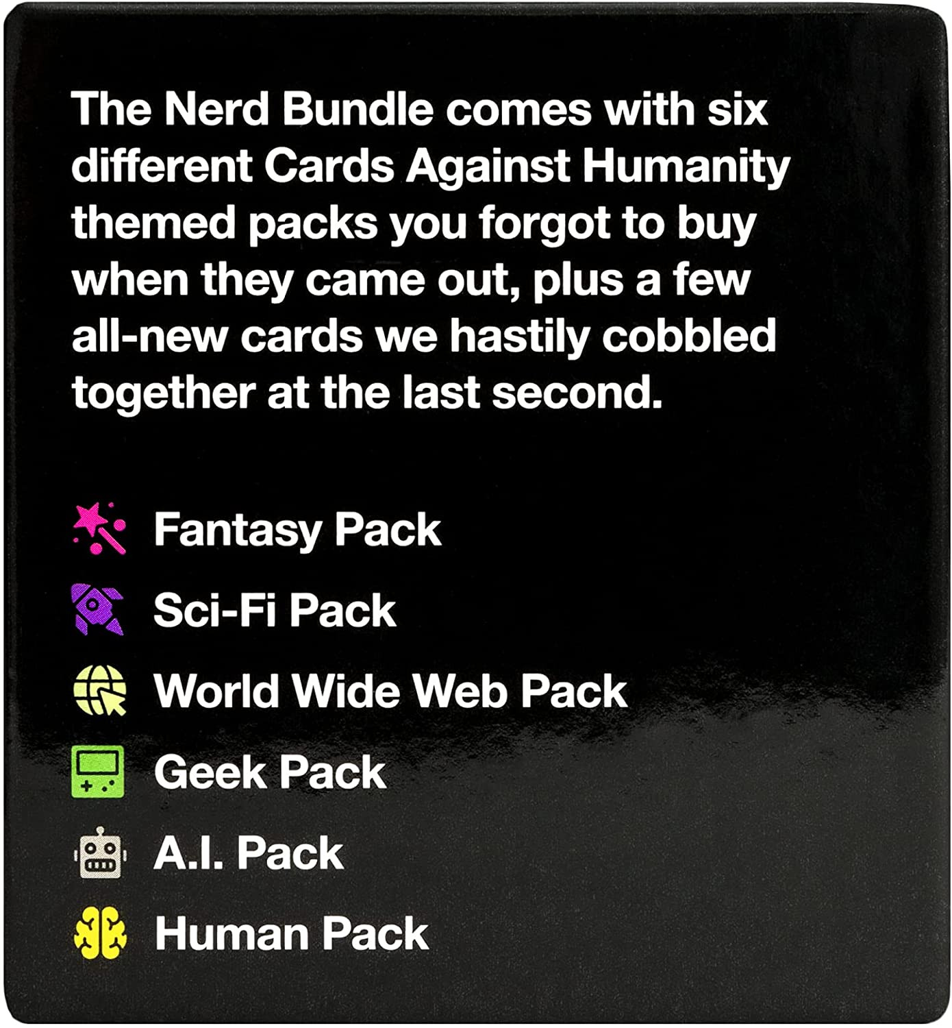 Cards Against Humanity : Nerd Bundle